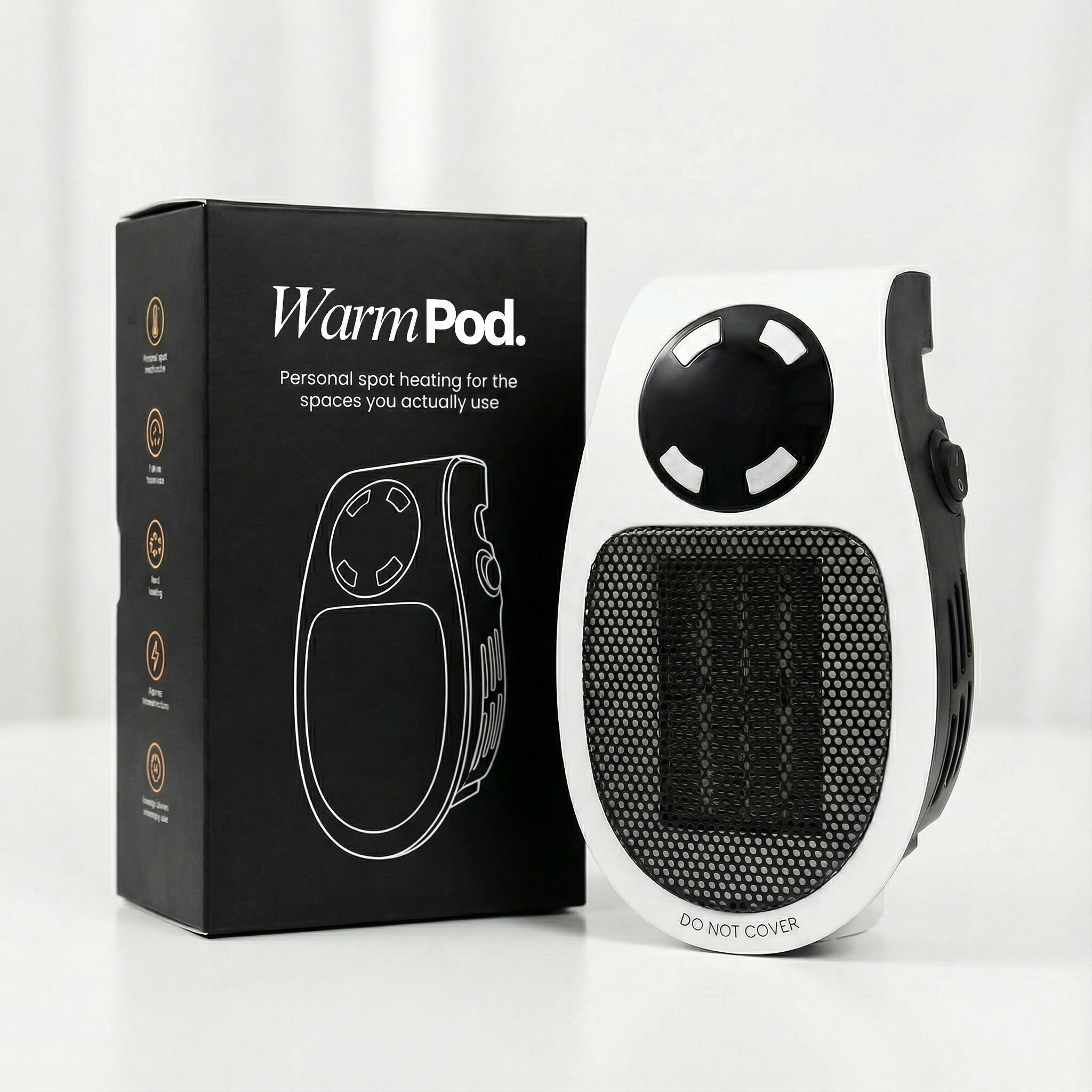 WarmPod™ Wall Outlet Heater